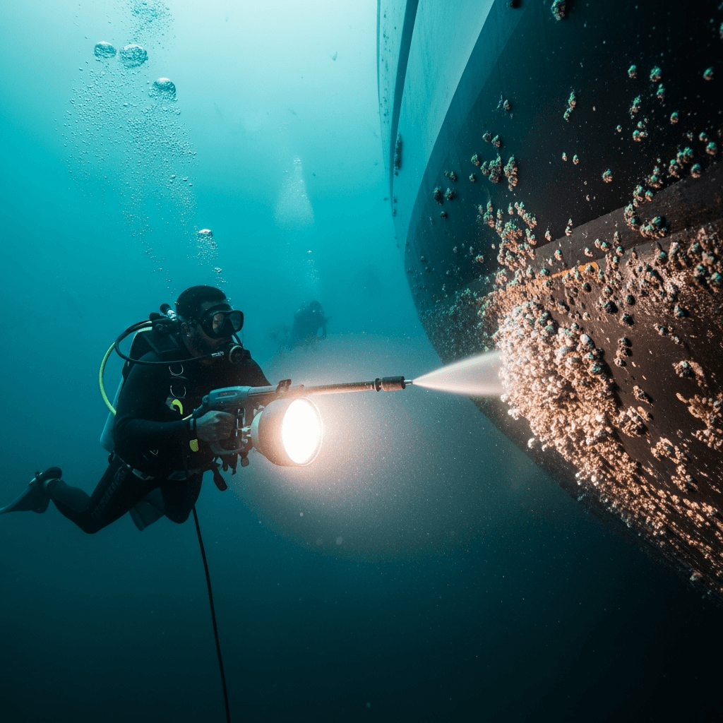 Underwater diving services